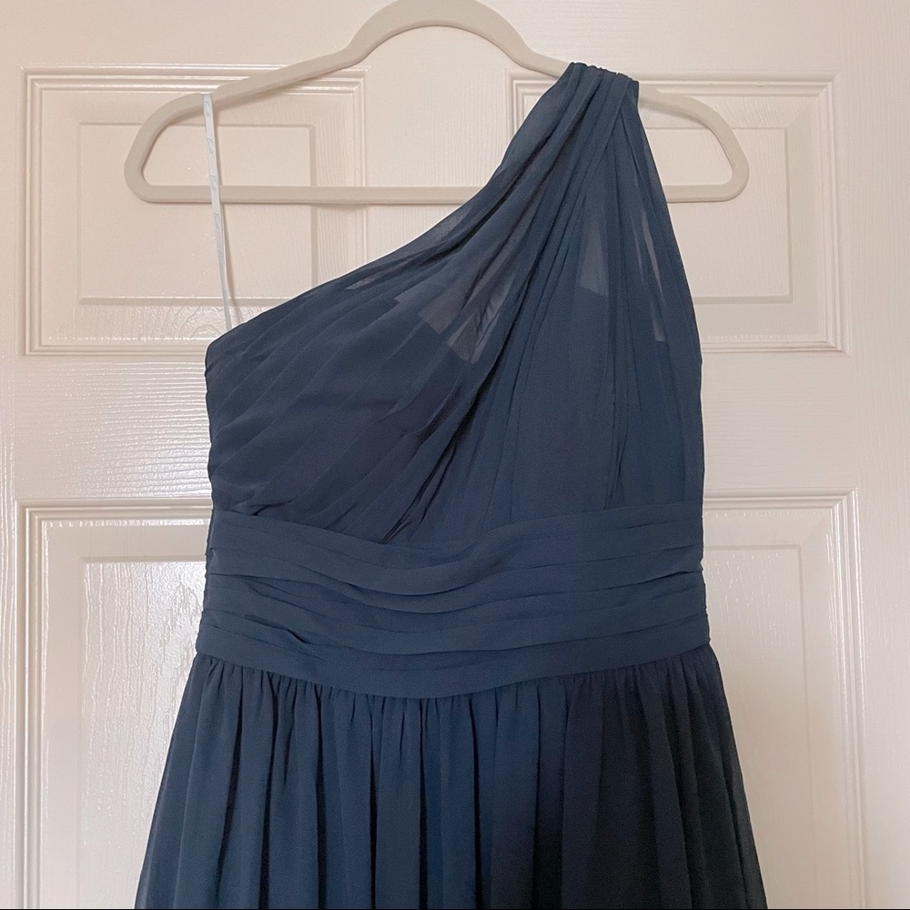 Camille La Vie One Shoulder Illusion Bridesmaid Dress